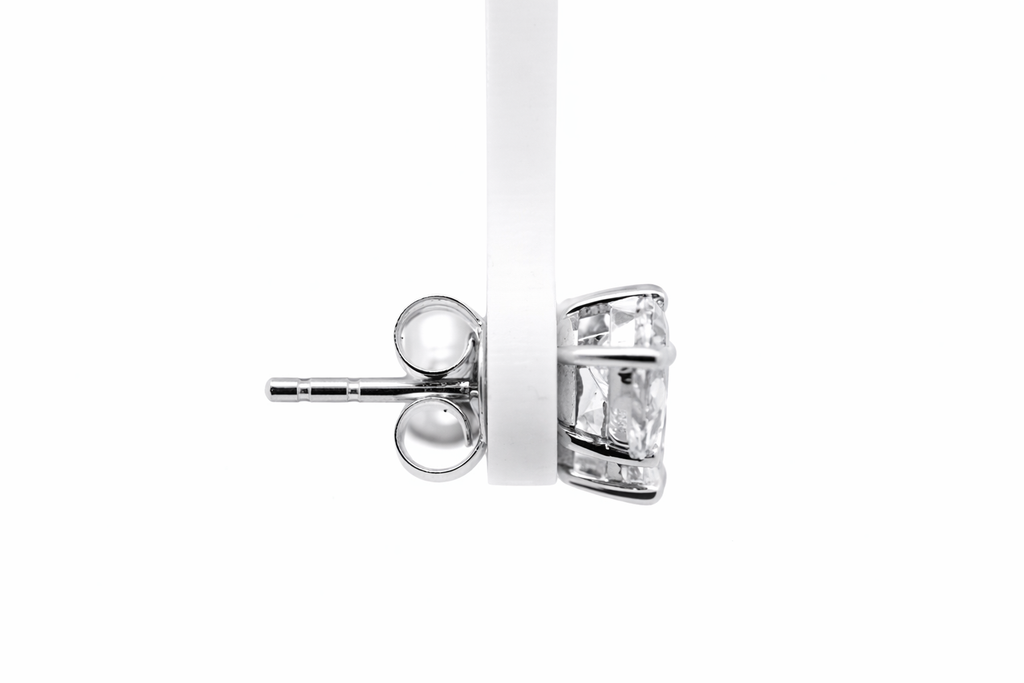 2+ Carats Pear &Radiant Cut Lab-Grown Diamond Earrings