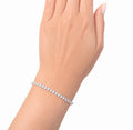 5+ Carats Diamond Tennis Bracelet - Gold - IGI certified